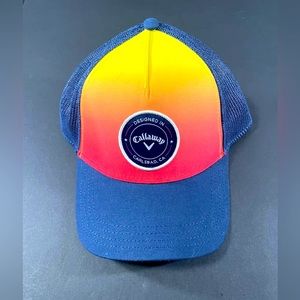 Callaway Golf Men's Carlsbad Trucker Adjustable Snapback Hat, Brand New